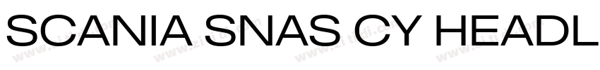scania snas cy headl字体转换 scania snas cy headl字体转换